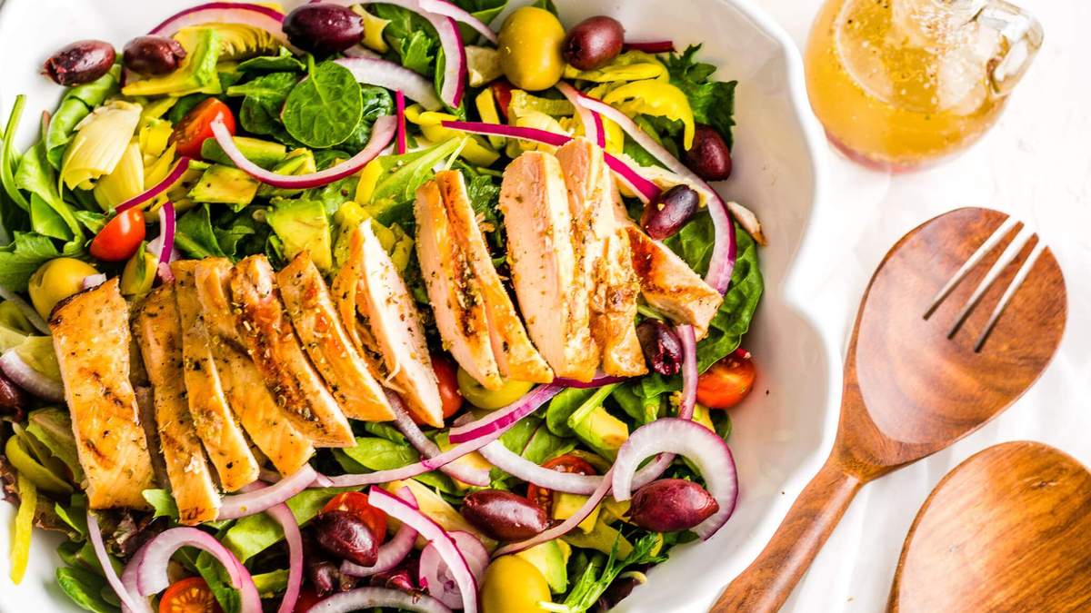 Диетические салаты с куриной грудкой ▷ рецепты Диетические салаты с куриной грудкой ▷ рецепты