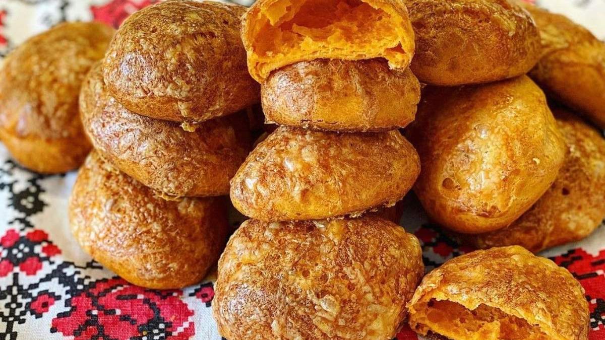 Томатные заварные пирожные с сыром: рецепт Томатные заварные пирожные с сыром: рецепт