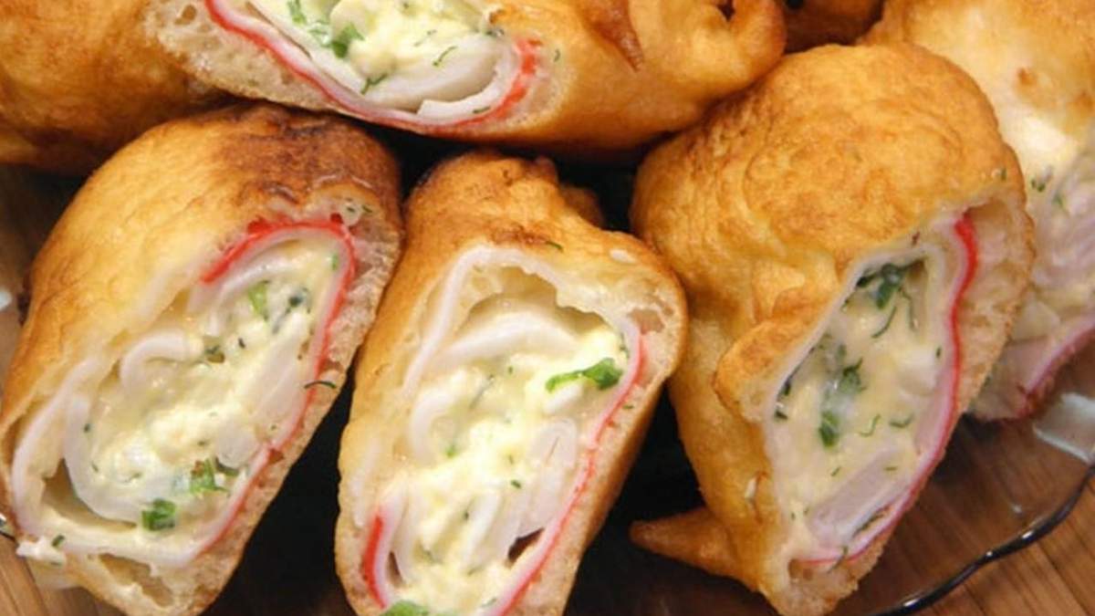 Рецепт крабовых палочек в кляре с сыром Рецепт крабовых палочек в кляре с сыром