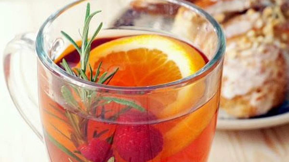  Рецепт запашного чаю з апельсином та імбиром