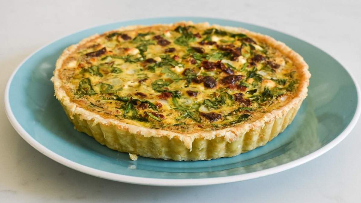 Рыбный киш со шпинатом рецепт на каждый день Вкусно 24