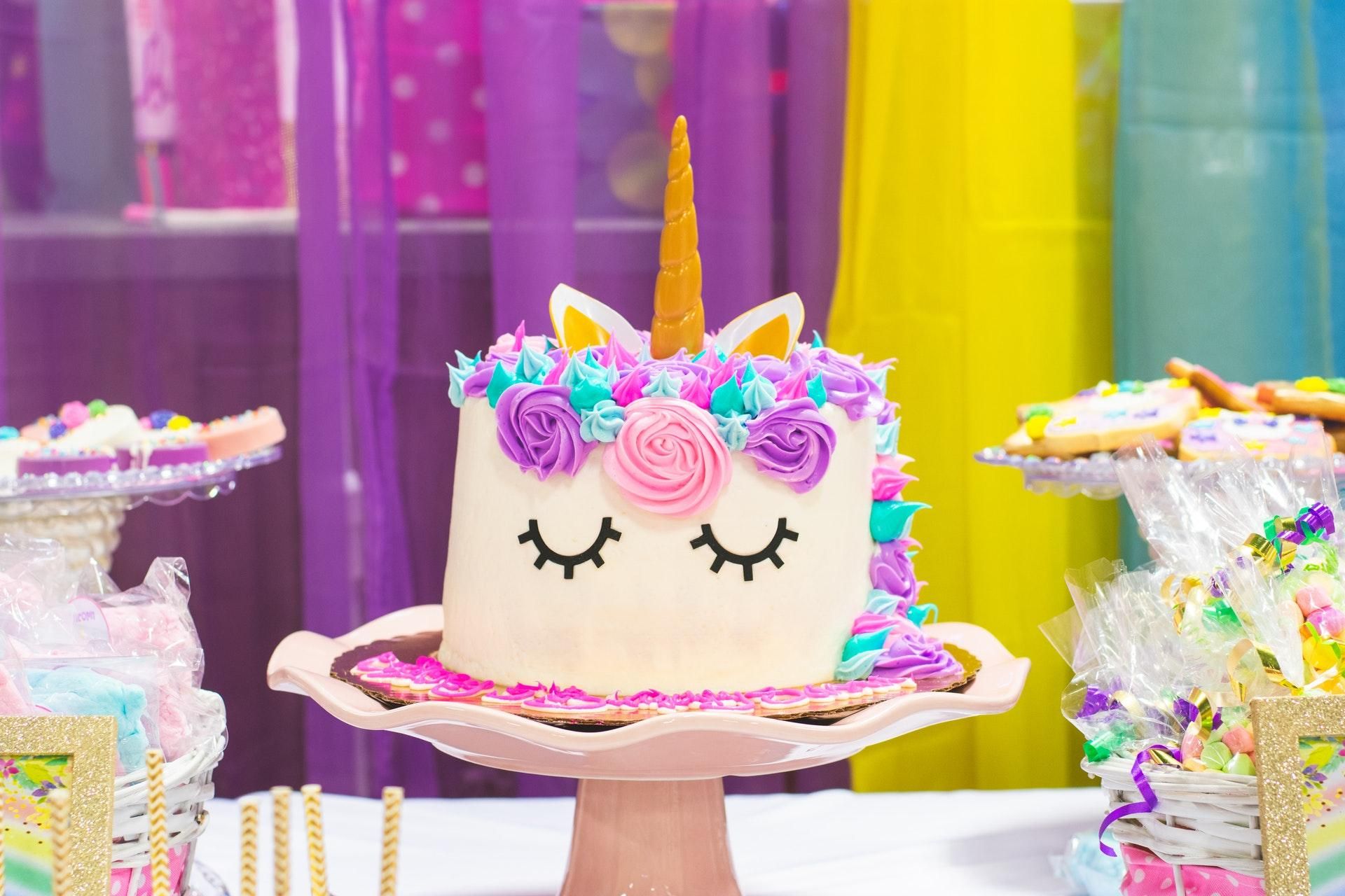 Идеи оформления торта на детский день рождения: изображения