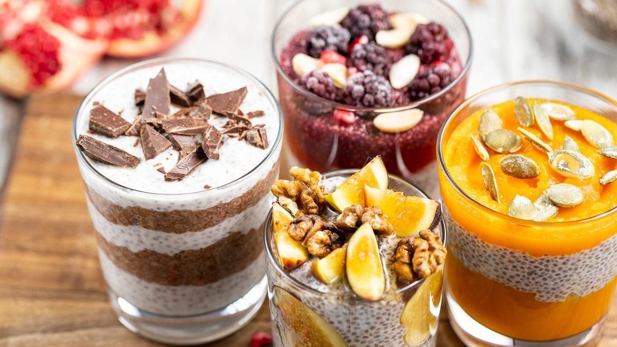 Рецепт чіа-пудингу з йогуртом і манго Рецепт чіа-пудингу з йогуртом і манго