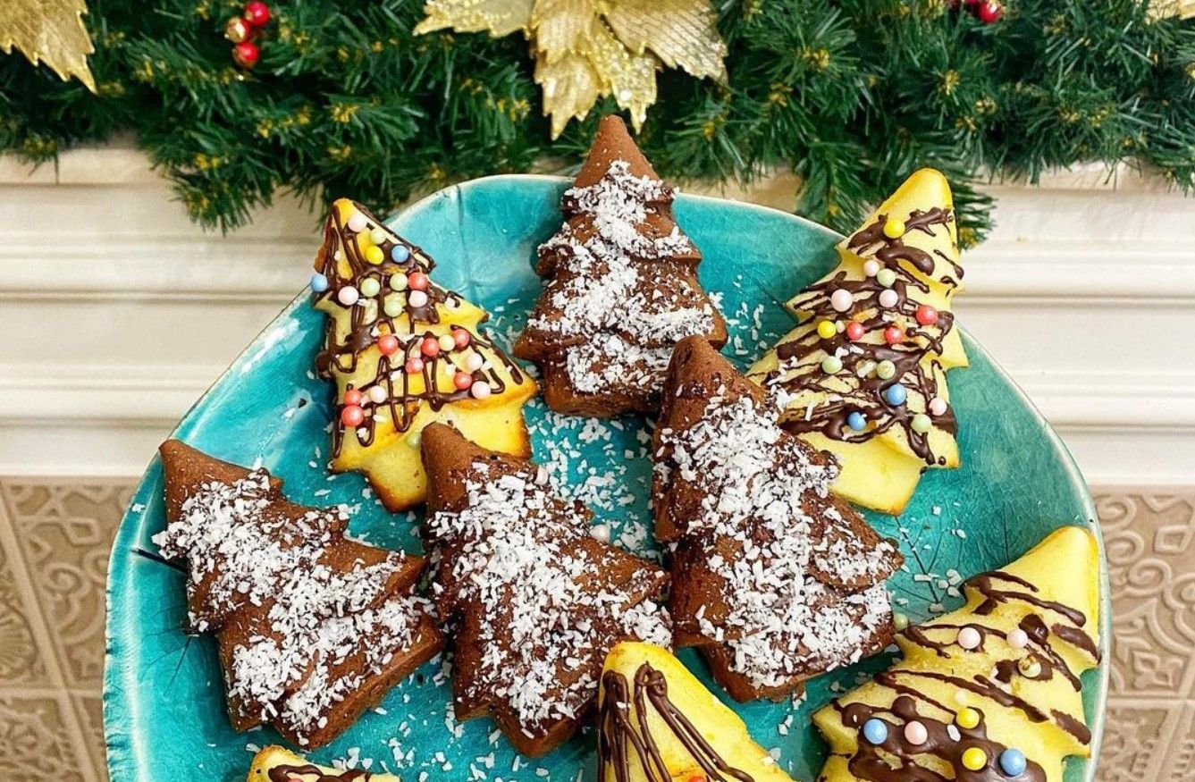 Сырное печенье в форме елок – рецепт Леси Никитюк Сырное печенье в форме елок – рецепт Леси Никитюк