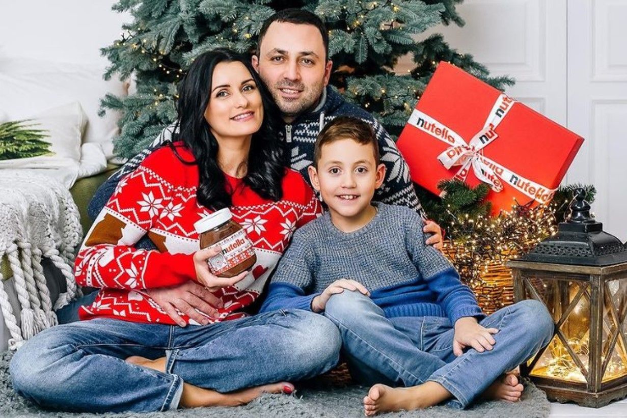 Лиза Глинская на фото со своей семьей Лиза Глинская на фото со своей семьей