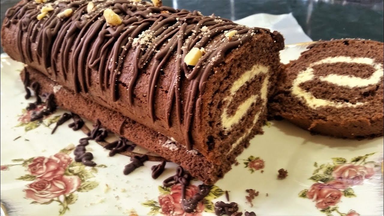 Рецепт шоколадного рулету від Лізи Глінської Рецепт шоколадного рулету від Лізи Глінської