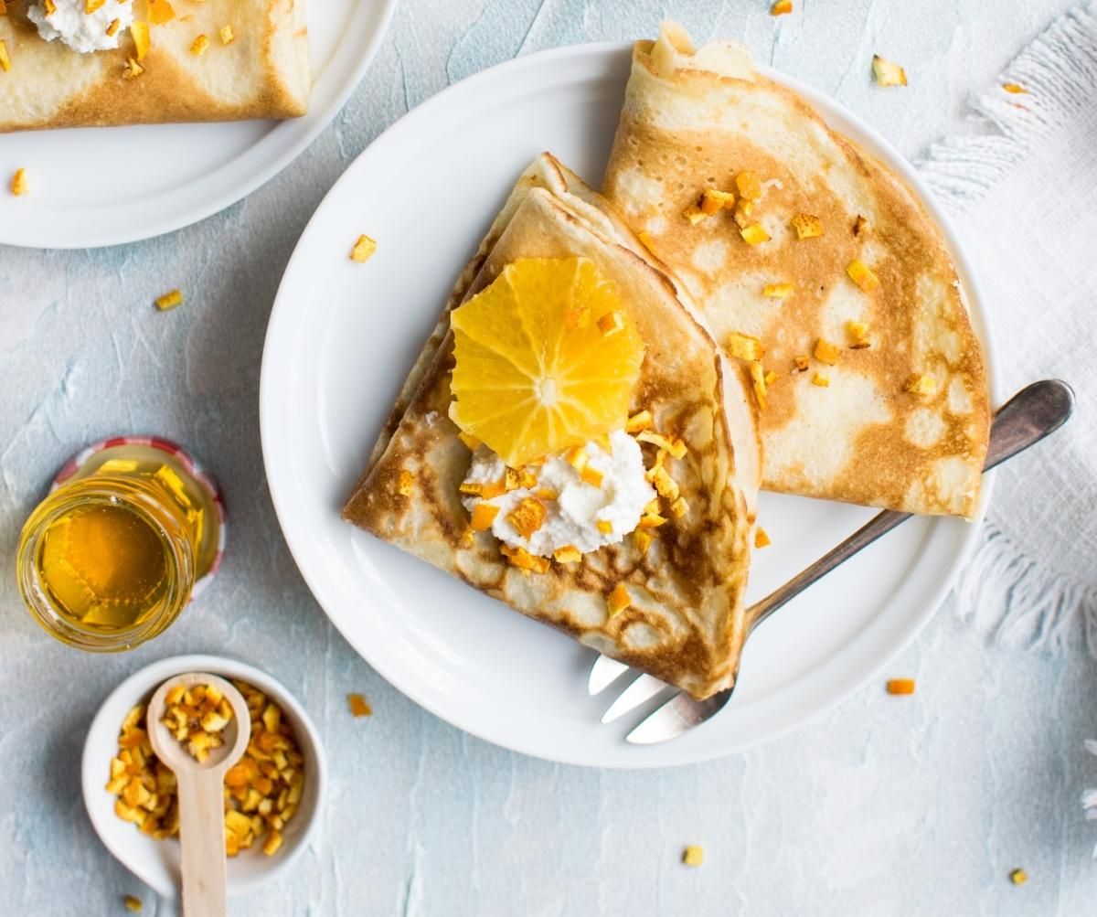 Рецепт блинов на кефире Рецепт блинов на кефире