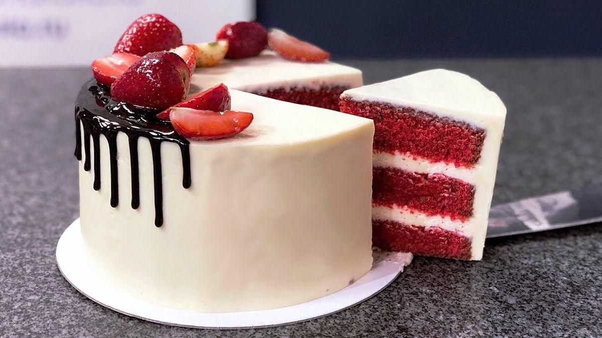 Торт Красный бархат – рецепт Антона Квасова