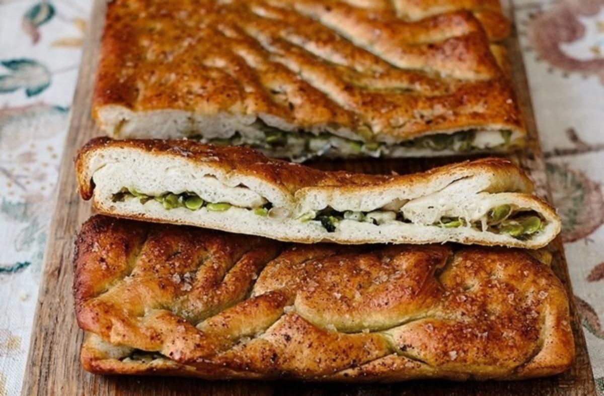 Фокачча со стручковой фасолью: рецепт Фокачча со стручковой фасолью: рецепт