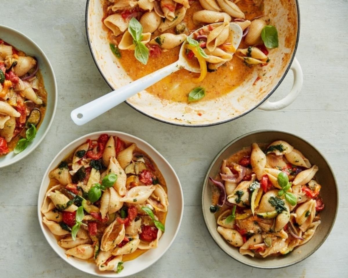 Рецепт вегетаріанської пасти Рецепт вегетаріанської пасти