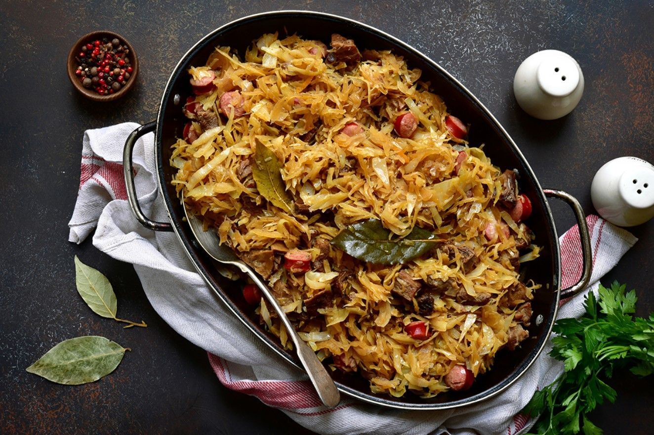 Три рецепта приготовления бигоса Три рецепта приготовления бигоса