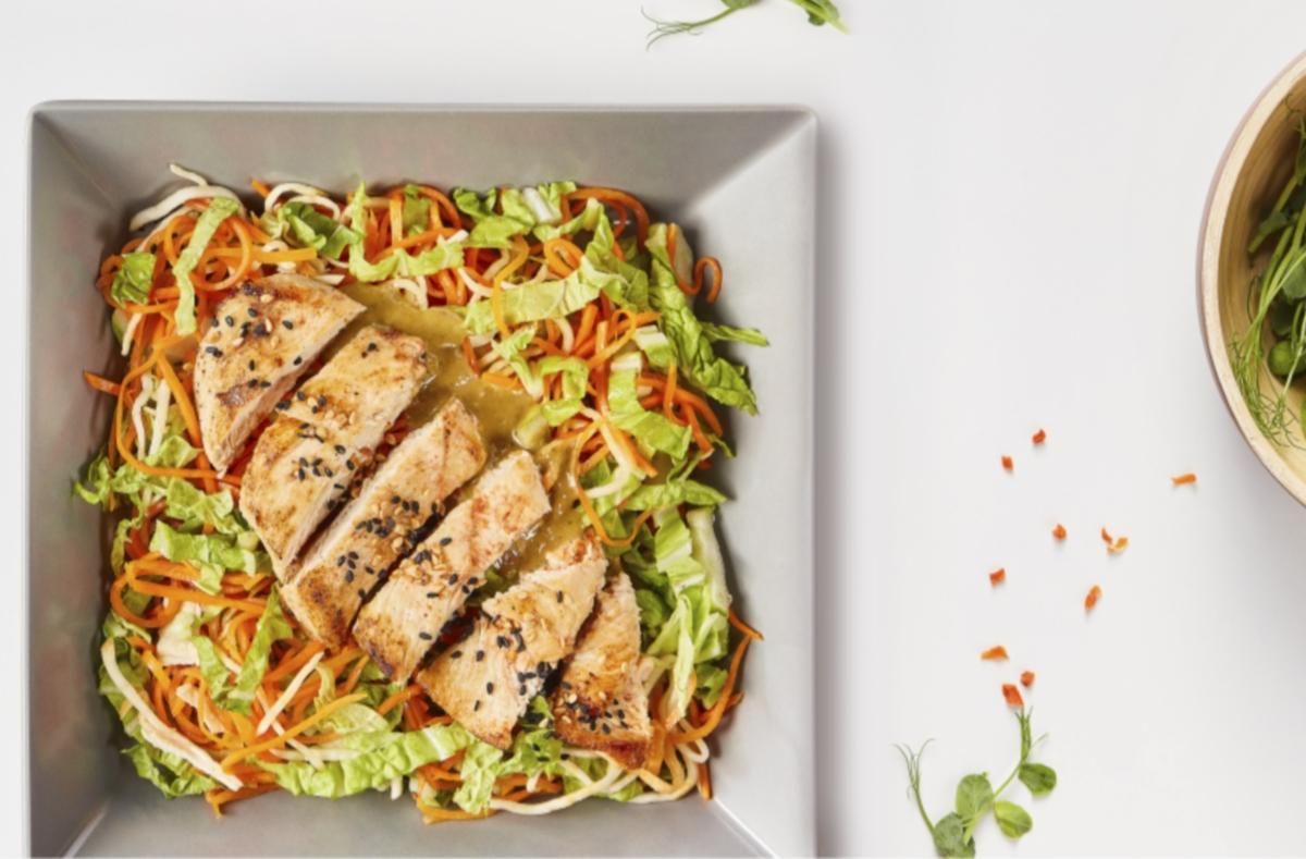 Рецепт салата с курицей, который быстро и просто готовить Рецепт салата с курицей, который быстро и просто готовить