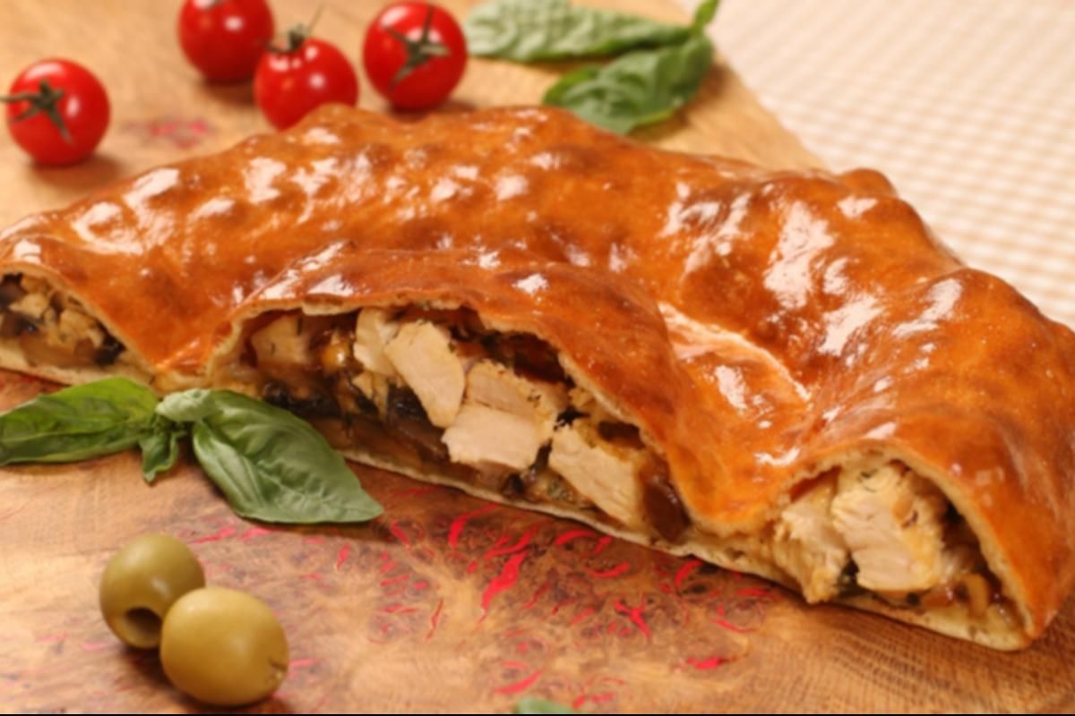 Рецепт пирога с курицей и грибами Рецепт пирога с курицей и грибами