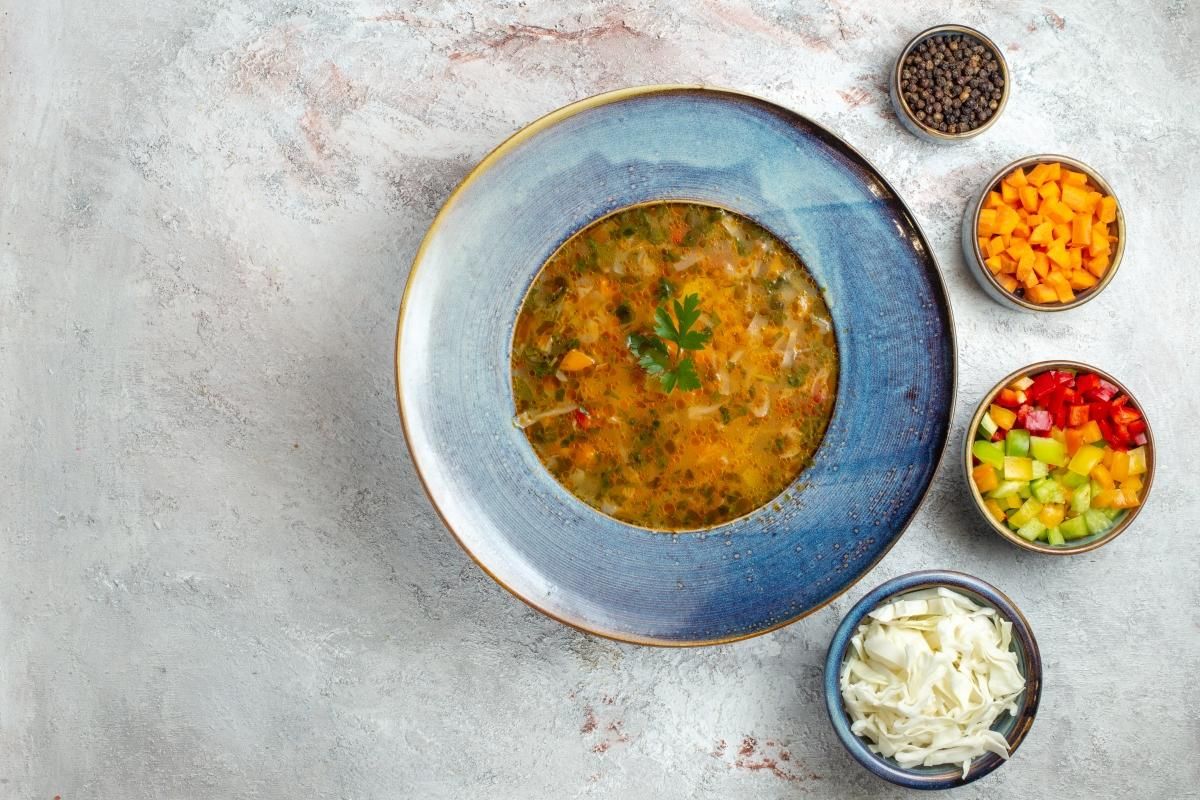 Овощной суп с болгарским перцем: рецепт