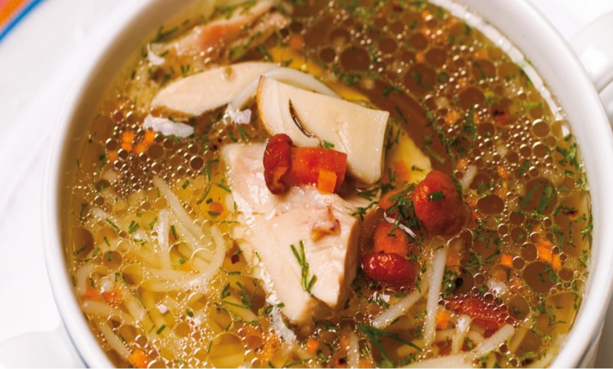 Куриный суп с грибами и лапшой: домашний рецепт