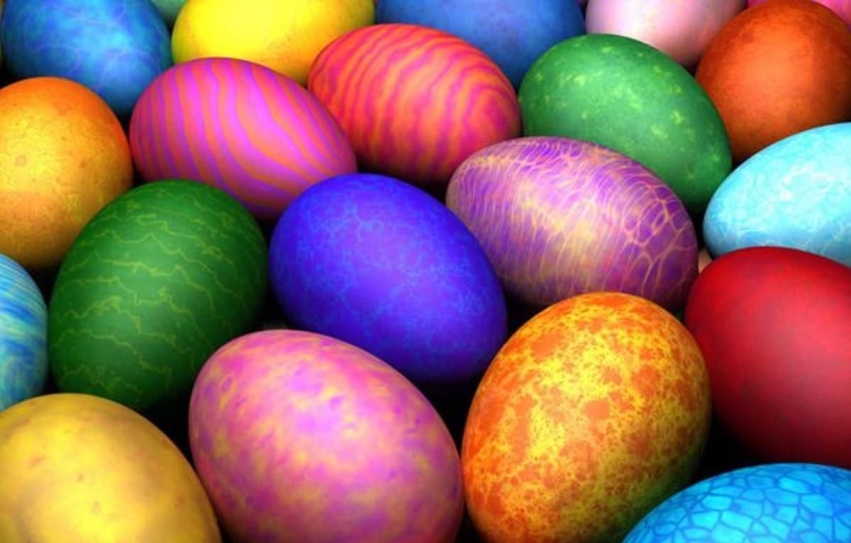 Красим яйца пищевыми красителями на Пасху 2021