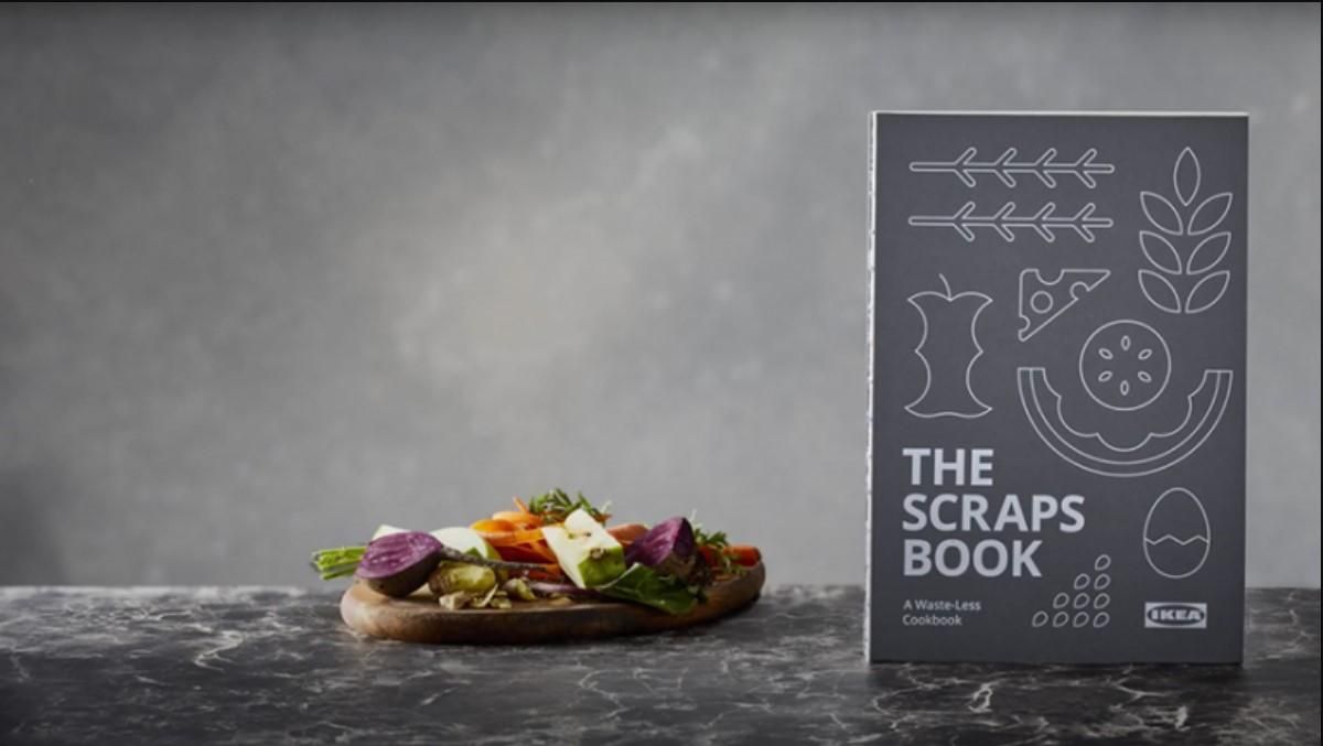 The IKEA ScrapsBook – кулінарна книга рецептів із харчових відходів