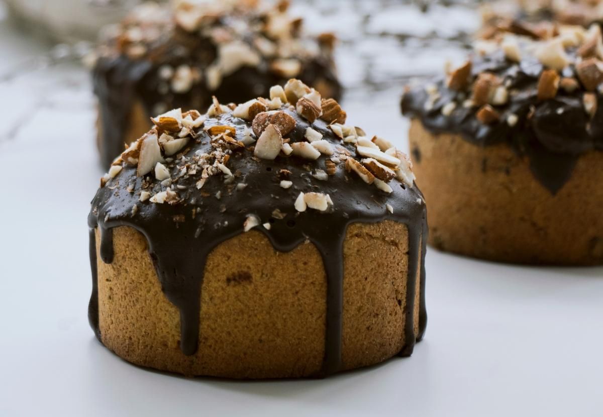 Рецепт банановых кексов с шоколадной глазурью Рецепт банановых кексов с шоколадной глазурью