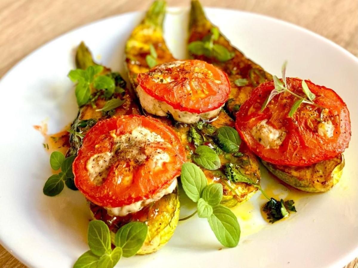 Рецепт куриных котлет с запеченным кабачком Рецепт куриных котлет с запеченным кабачком