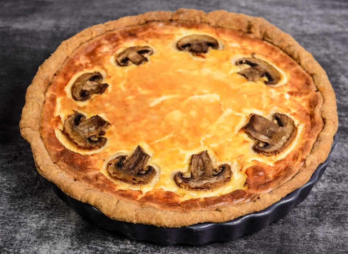 Рецепт пирога з сиром та грибами Рецепт пирога з сиром та грибами