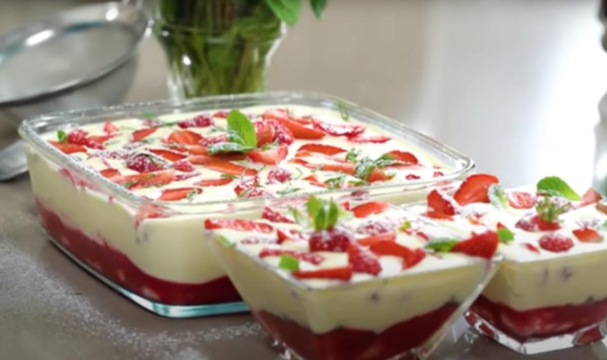 Тірамісу з полуницею: десерт від Тані Литвинової Тірамісу з полуницею: десерт від Тані Литвинової