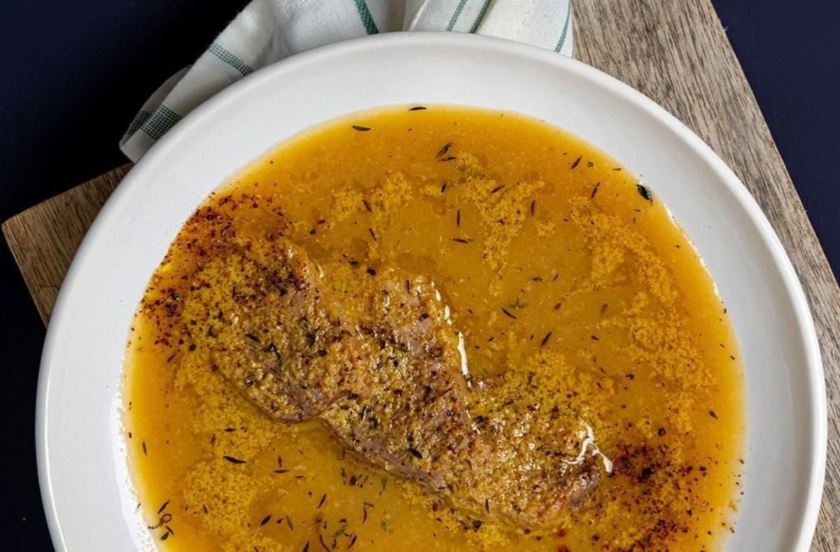 Летний суп из яблок рецепт от Марко Черветти