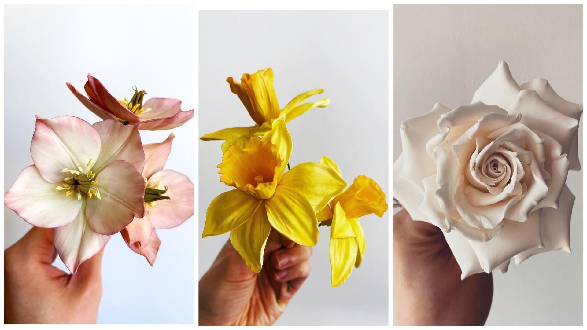 Кондитерка створює цукрові квіти, які не відрізнити від справжніх   Кондитерка створює цукрові квіти, які не відрізнити від справжніх