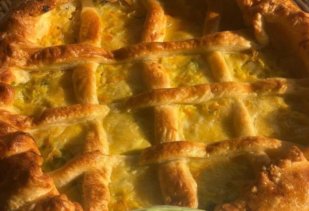 Пиріг з молодою капустою: рецепт від Тетяни Мокріді Пиріг з молодою капустою: рецепт від Тетяни Мокріді