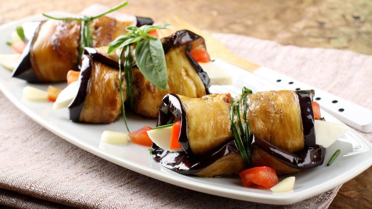 Рулети з баклажанів: три рецепти з різними начинками Рулети з баклажанів: три рецепти з різними начинками