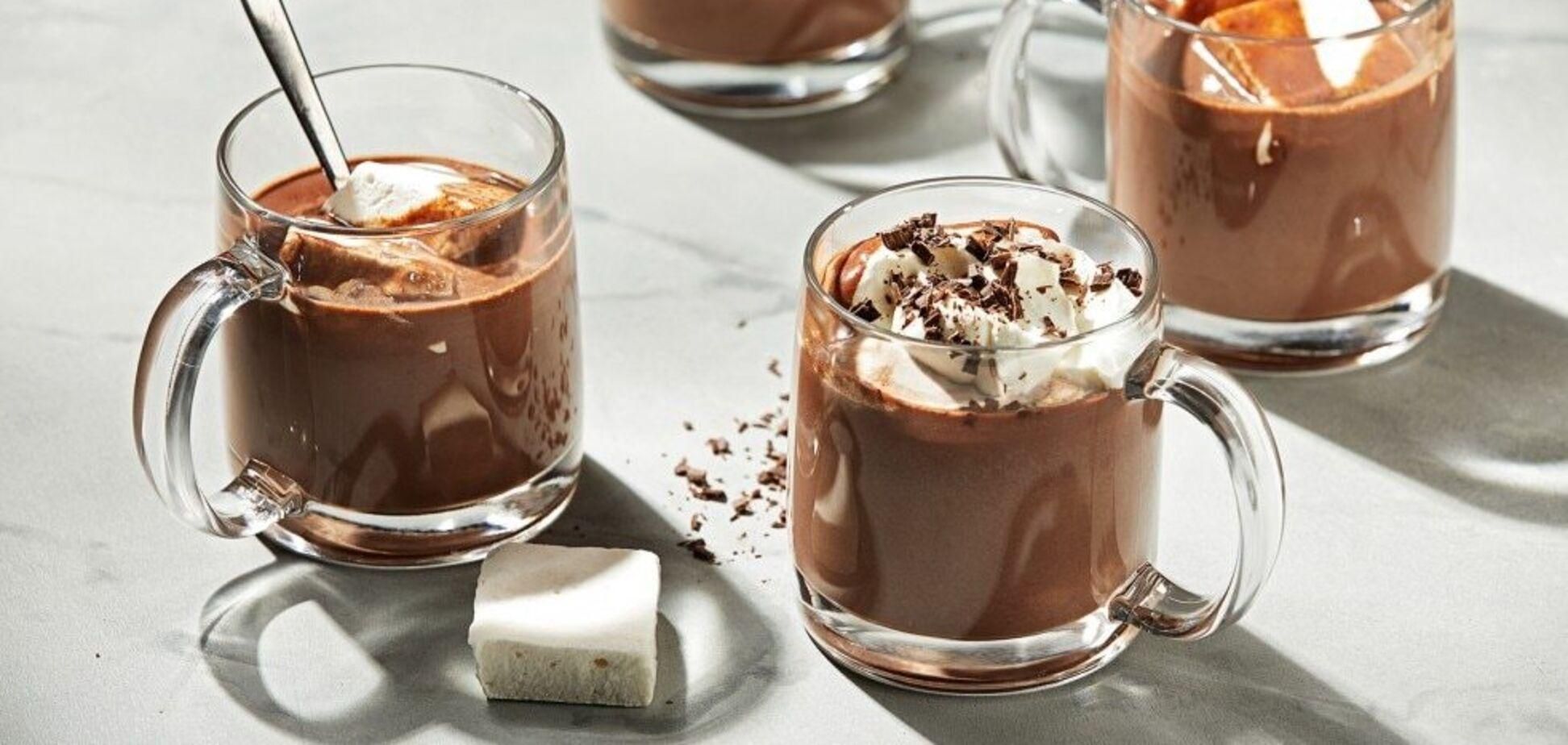 Три рецепти какао: на молоці, з шоколадом, апельсинове
