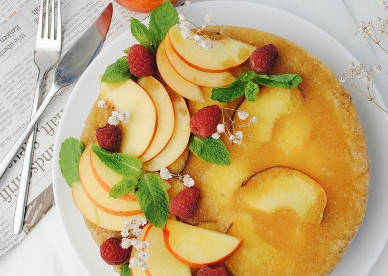 Персиковий тарт: покроковий рецепт