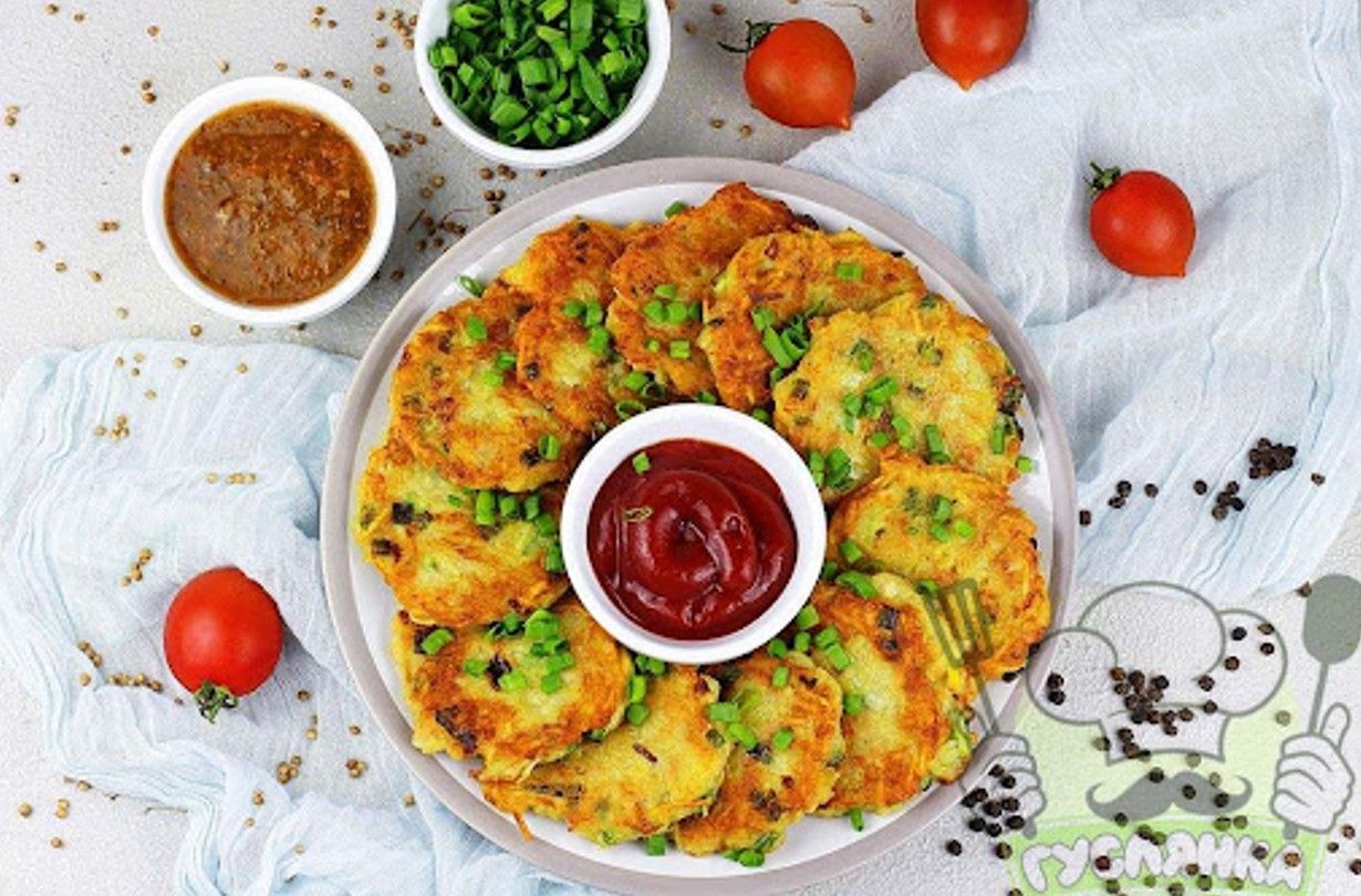 Деруны с мясом от Эктора Хименеса-Браво Деруны с мясом от Эктора Хименеса-Браво