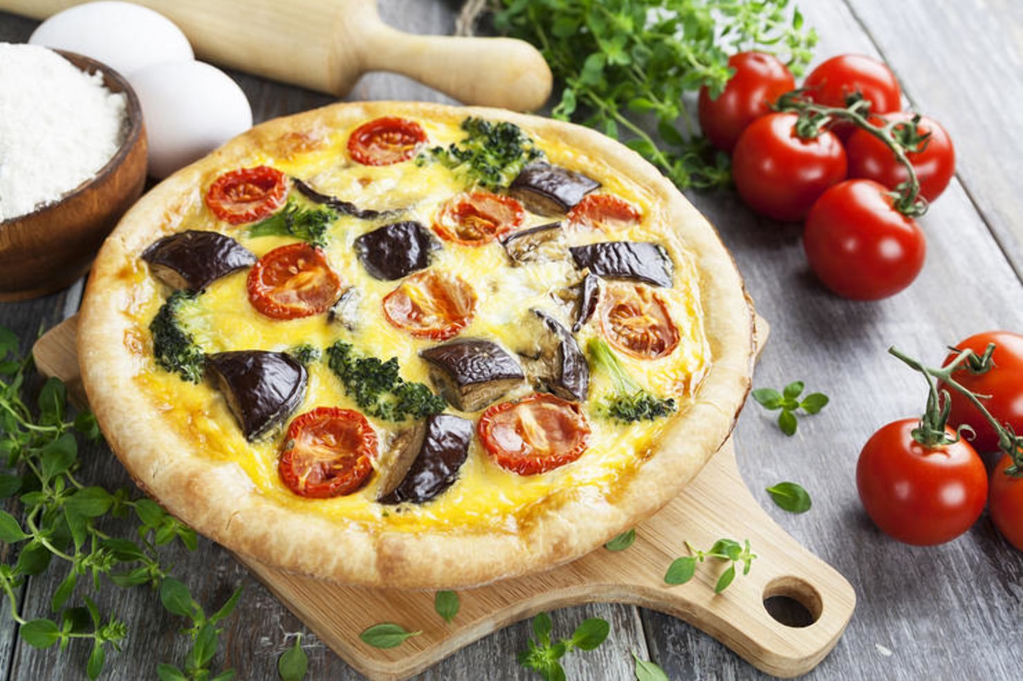 Как легко приготовить удивительный пирог с баклажанами Как легко приготовить удивительный пирог с баклажанами