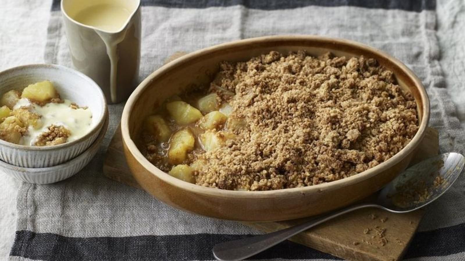 Грушевый крамбл Грушевый крамбл