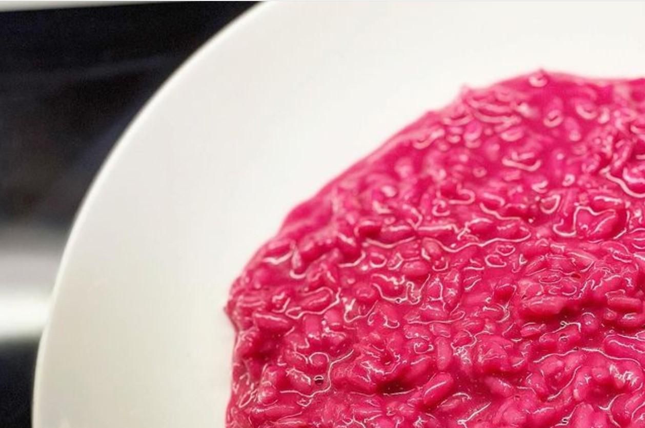 Ризото з буряком Ризото з буряком