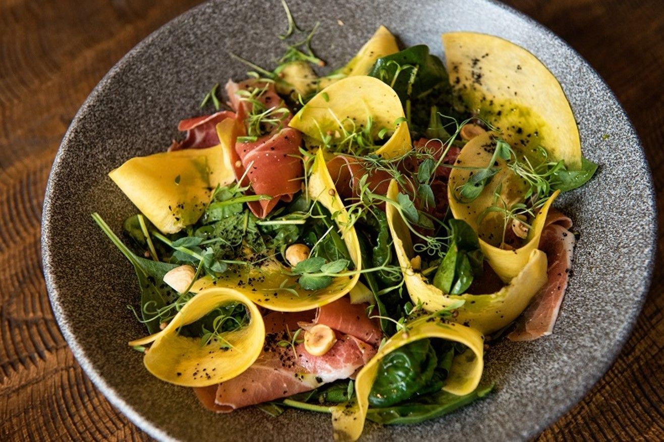 Салат з маринованим гарбузом та шовдарем від "пекельного" шефа Алекса Якутова - Новини Смачно Салат з маринованим гарбузом та шовдарем від "пекельного" шефа Алекса Якутова - Новини Смачно