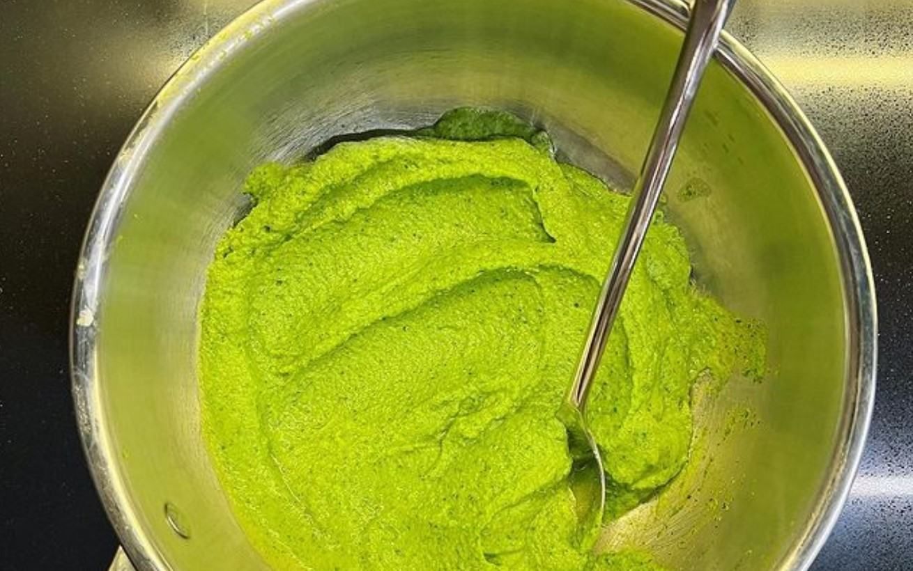 И к рыбе, и к мясу: пюре из зеленого горошка и шпината И к рыбе, и к мясу: пюре из зеленого горошка и шпината