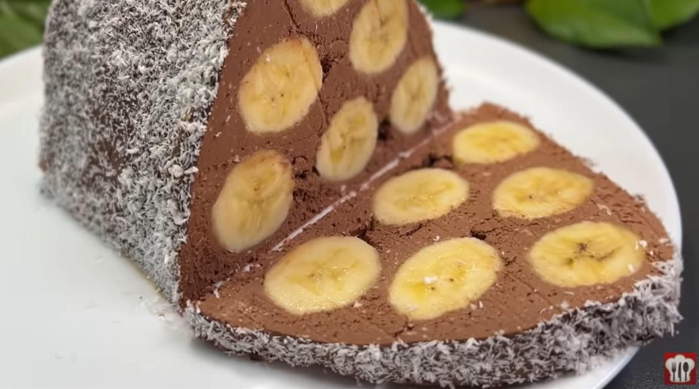 Банановий торт за 5 хвилин: рецепт без випікання - Новини Смачно