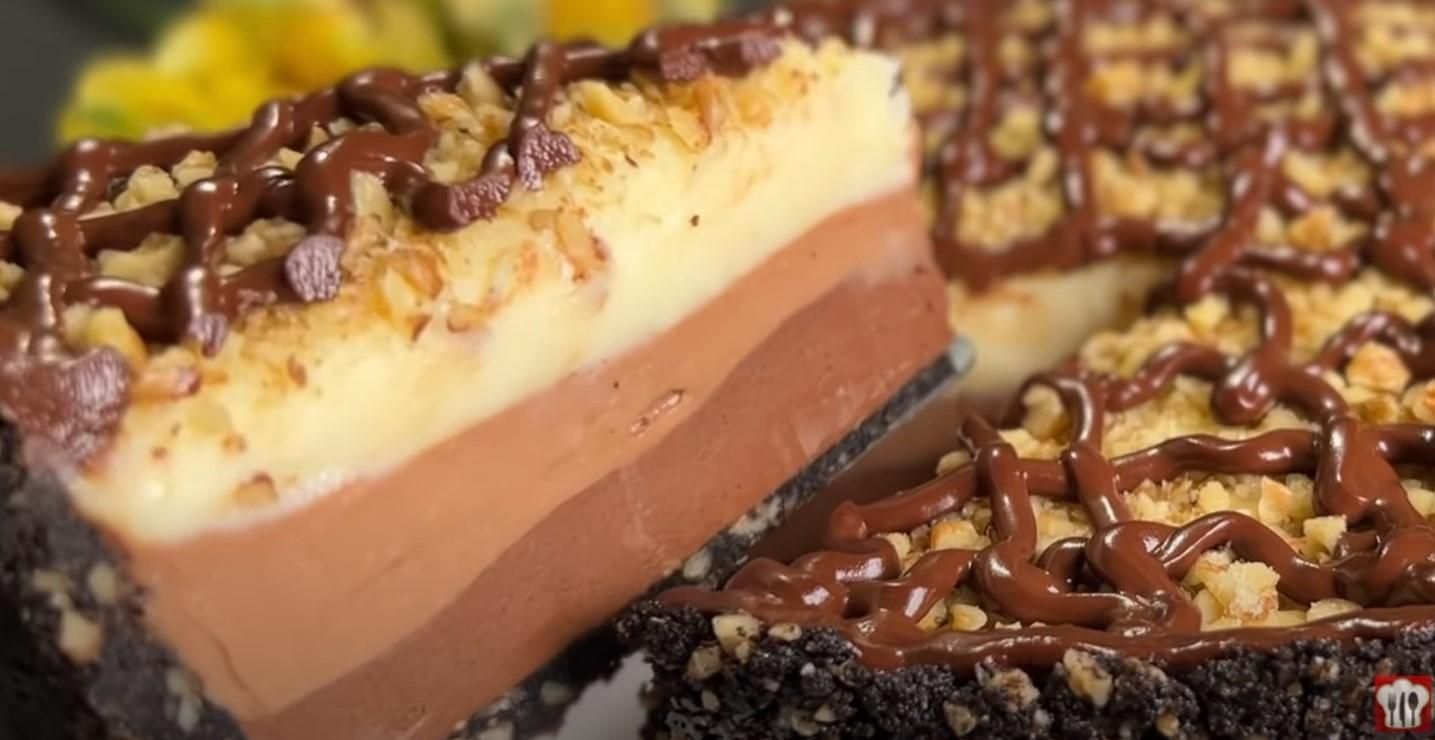 Торт "Три шоколада" за 15 минут: рецепт без выпекания Торт "Три шоколада" за 15 минут: рецепт без выпекания