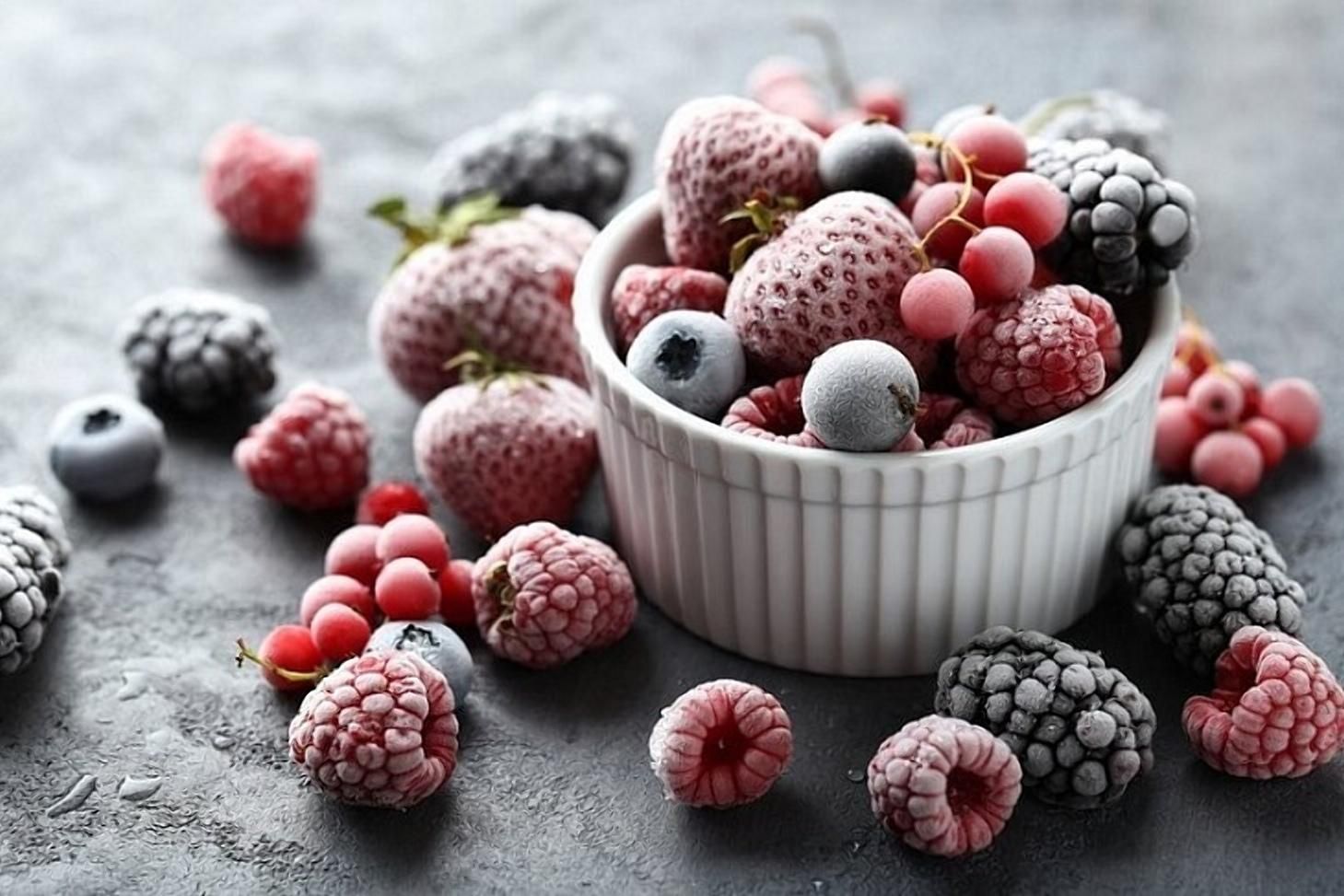 Мороженные ягоды: особенности 