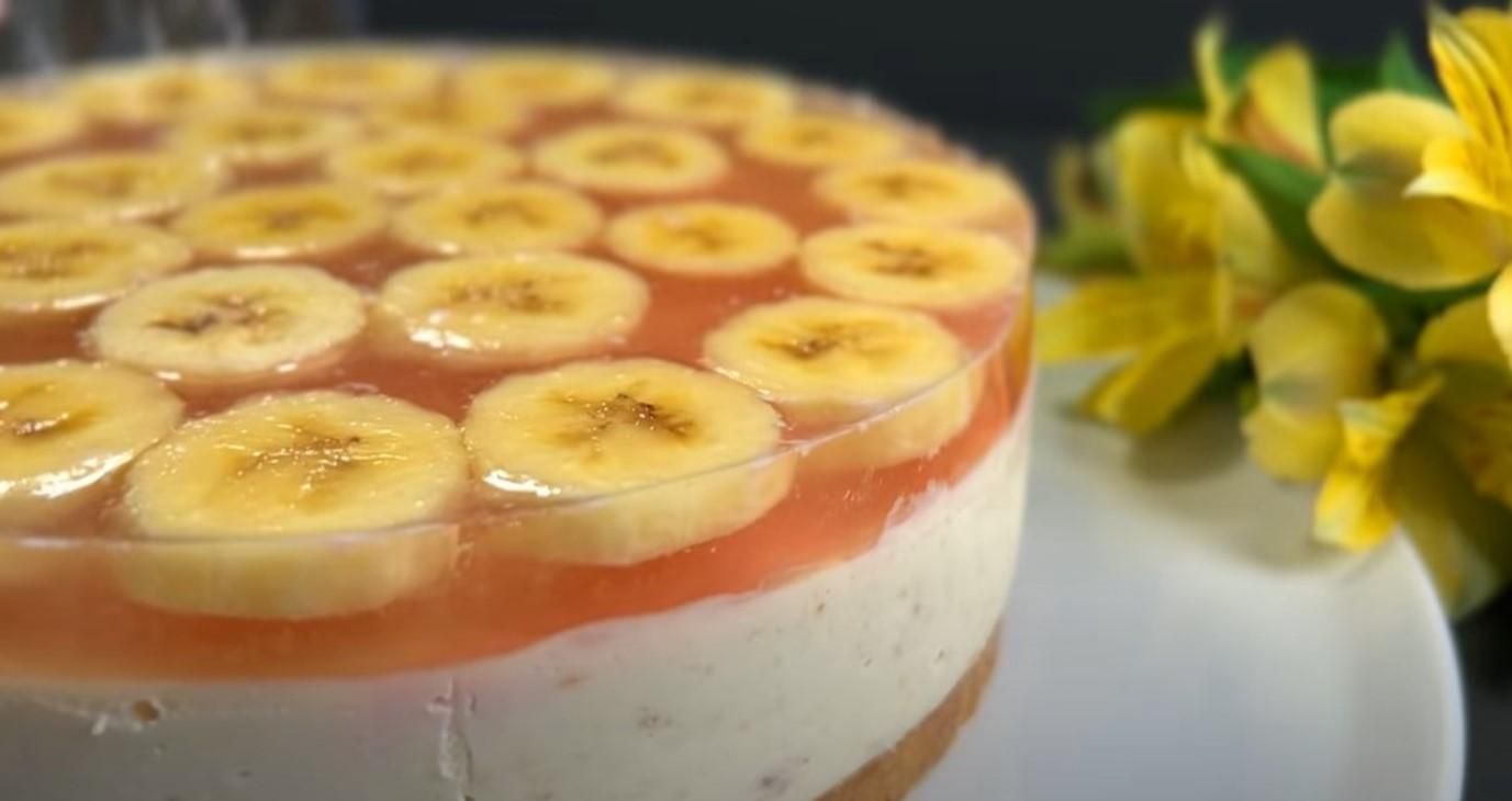Банановый торт без выпечки: рецепт Банановый торт без выпечки: рецепт