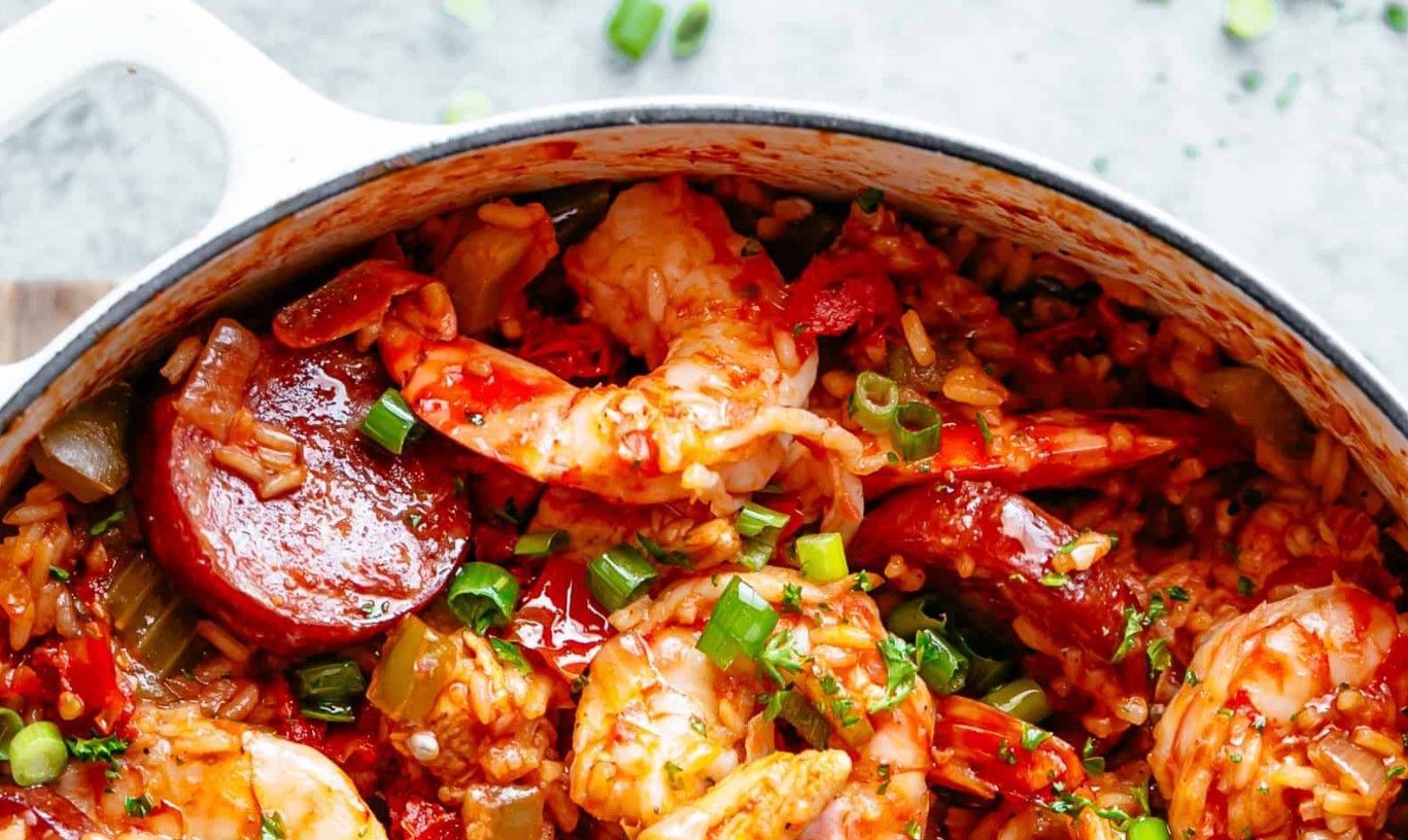 Джамбалайя с креветками и курицей: рецепт Джамбалайя с креветками и курицей: рецепт
