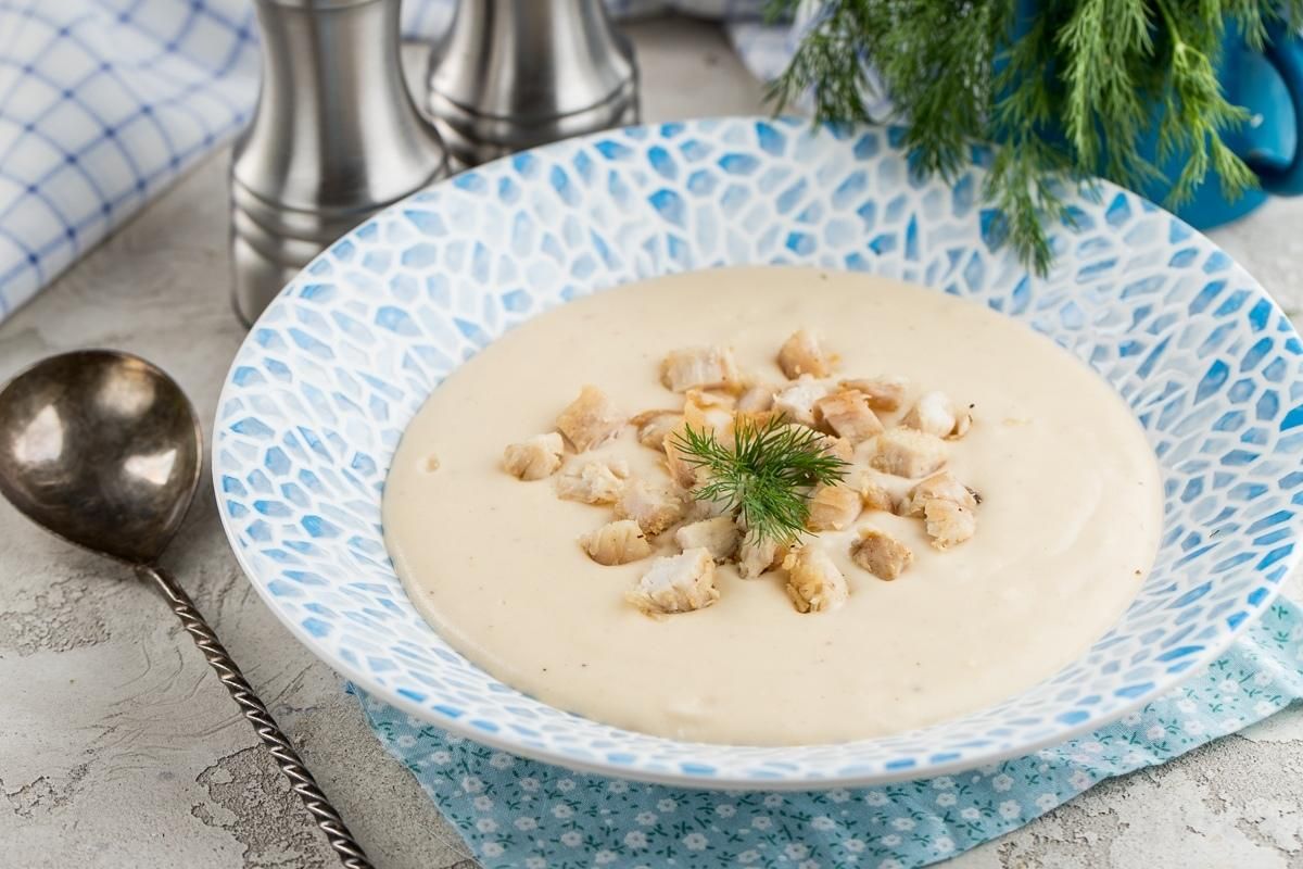 Сырный крем-суп с курицей: рецепт  Сырный крем-суп с курицей: рецепт