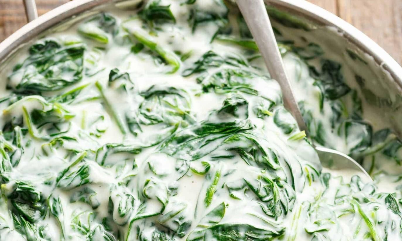 Рецепт легкого вершкового соусу зі шпинатом Рецепт легкого вершкового соусу зі шпинатом