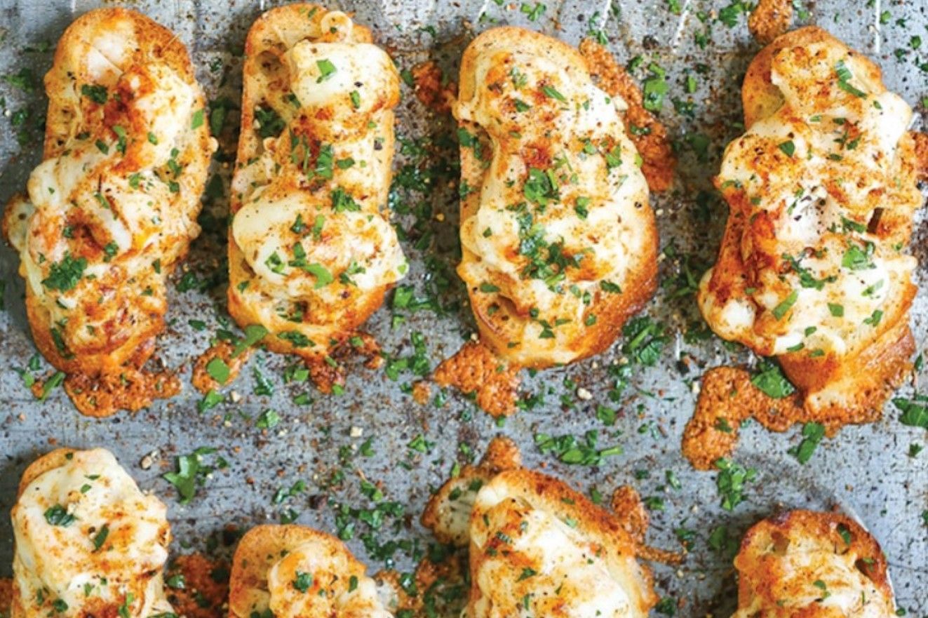 Каджунские тосты с креветками: рецепт