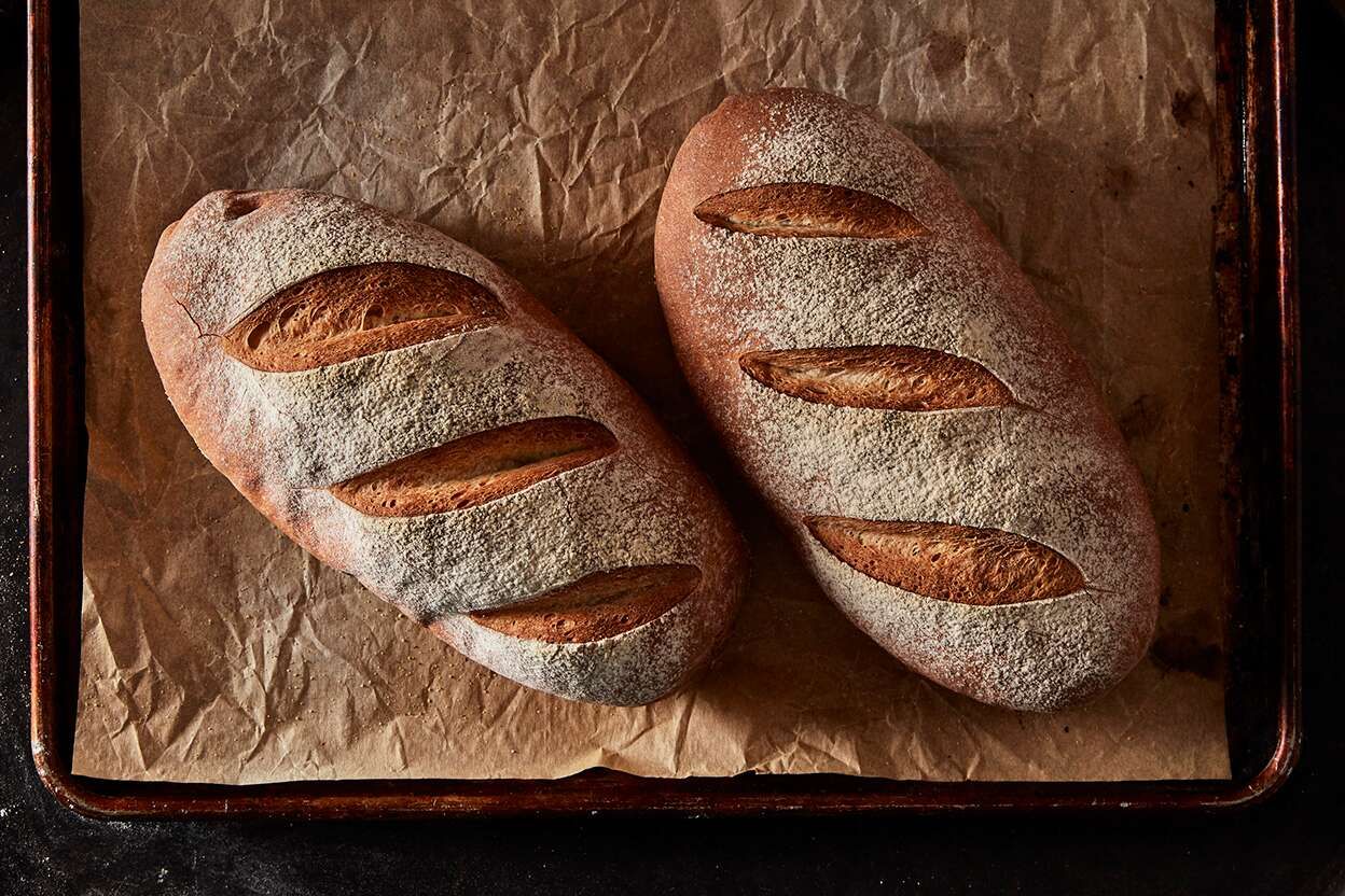 Хлеб без вымешивания: рецепт