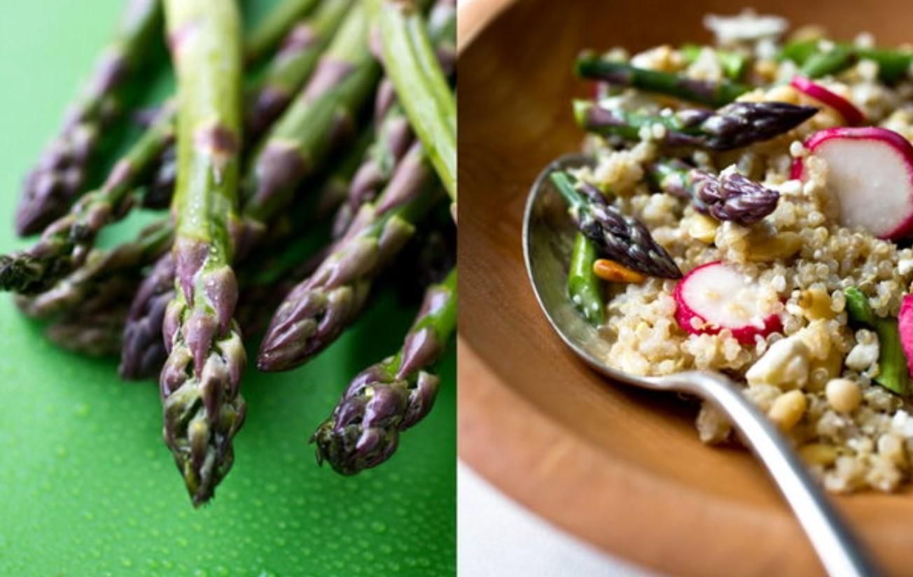 Галета и салат из киноа готовим хелси блюда из спаржи - Новости Вкусно Галета и салат из киноа готовим хелси блюда из спаржи - Новости Вкусно