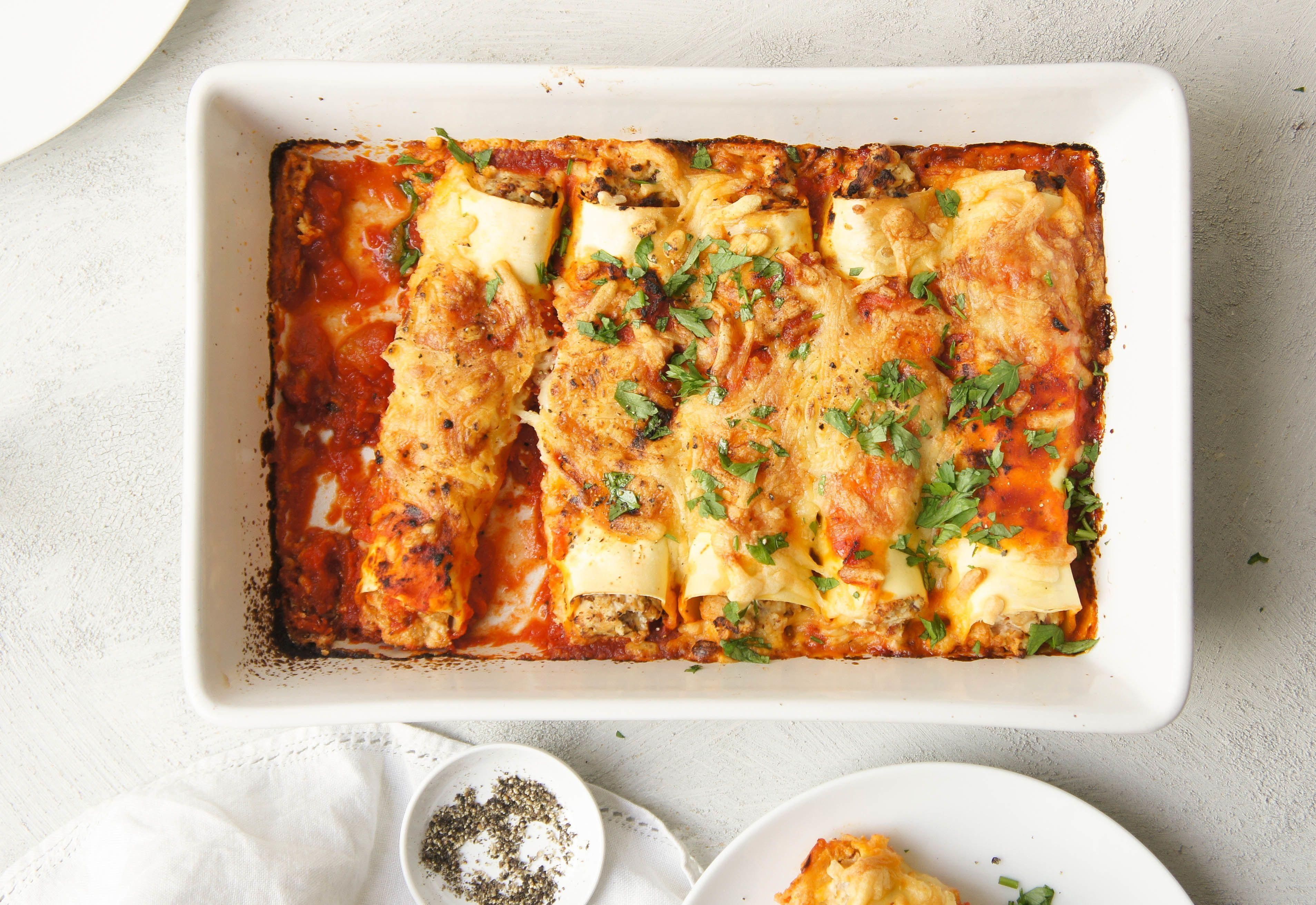 Каннелони с куриным фаршем блюдо для семейного обеда - Новости Вкусно Каннелони с куриным фаршем блюдо для семейного обеда - Новости Вкусно