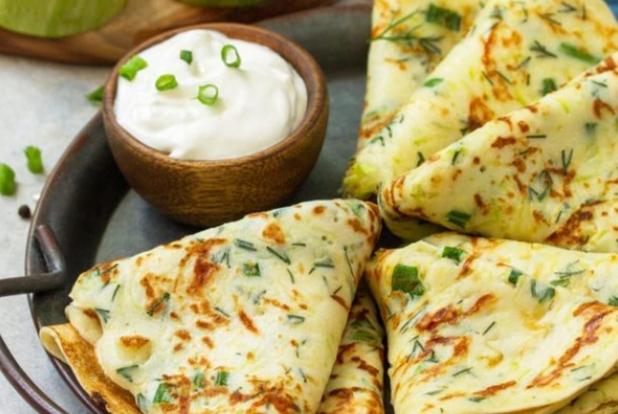 Блинчики из кабачка  таким вы его еще не ели - Новости Вкусно Блинчики из кабачка  таким вы его еще не ели - Новости Вкусно