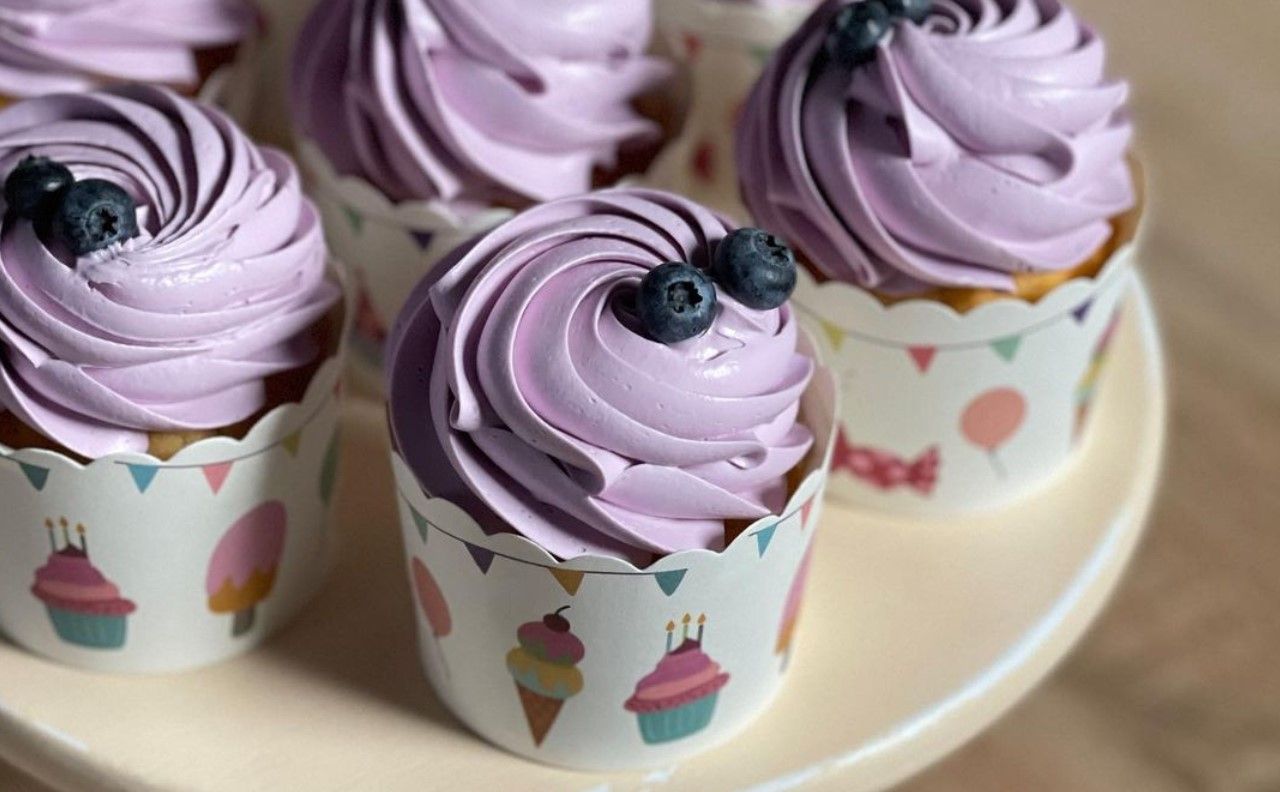 Ягідні капкейки Ягідні капкейки